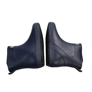 BIRROT  Danish Women's Mid-Calf Navy Rain Boots Size EU 40